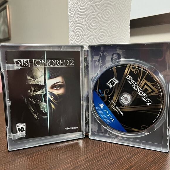 DISHONORED 2 Steelbook for PS4 Preowned Excellent condition - Picture 4 of 11